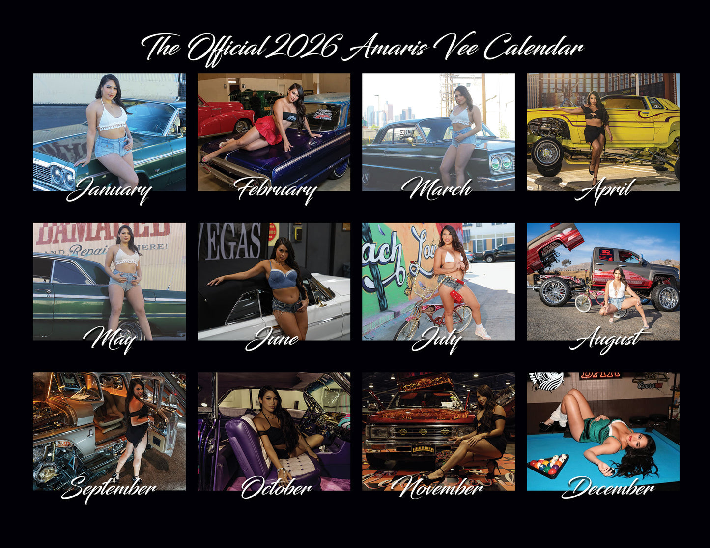2026 Amaris Vee Calendar